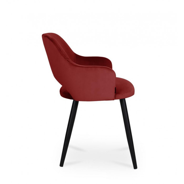 krzesło MARCY / czerwony / noga czarna / MG31