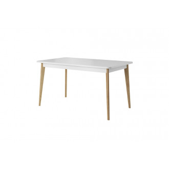 NODIS – Biały stół w skandynawskim stylu PST140 rozkładany