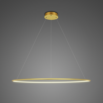 Altavola Design: lampa wisząca Ledowe Okręgi No. 1 Φ100cm złoty in 3k