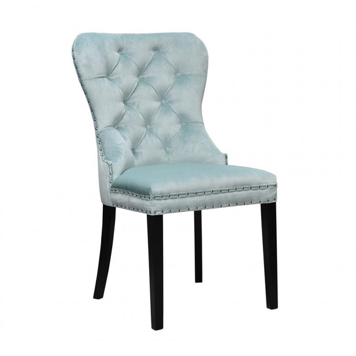 Tapicerowane krzesło CASIA w stylu glamour