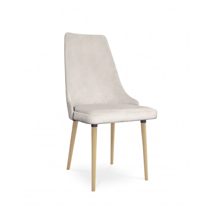 krzesło tapicerowane COTTO VELVET beżowy / PA02