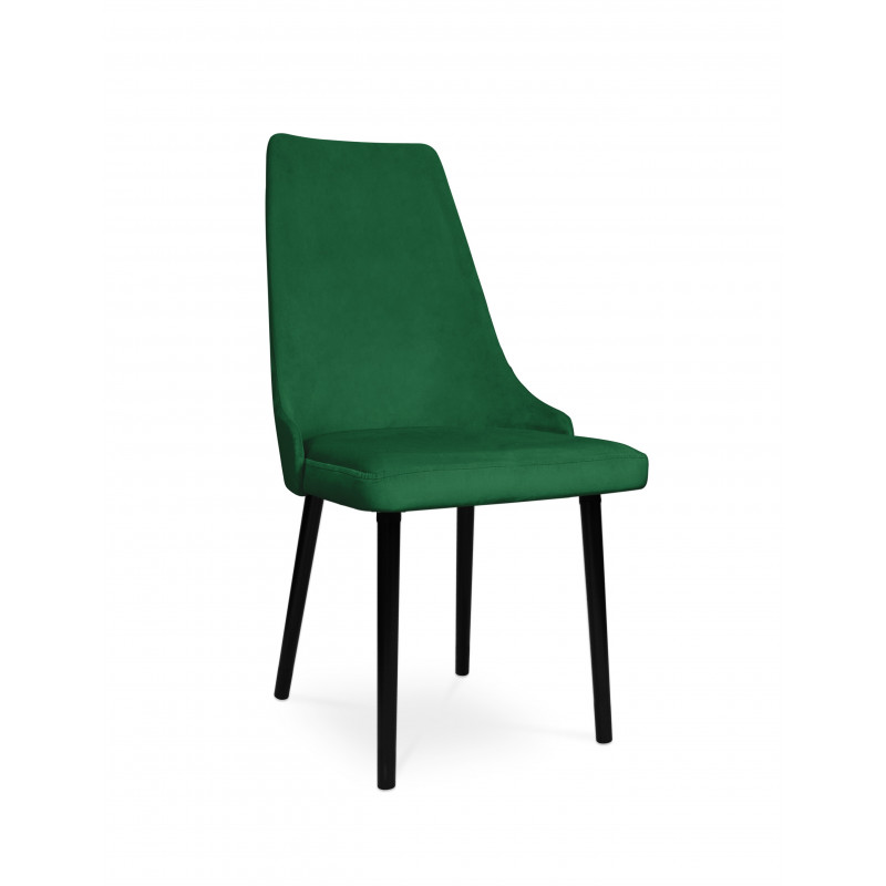 krzesło tapicerowane COTTO VELVET zielony / KR19