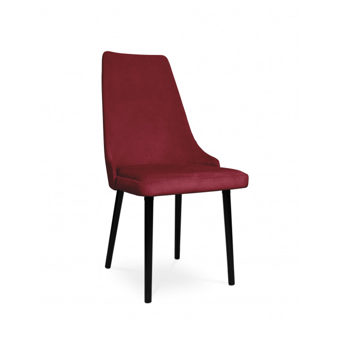 krzesło tapicerowane COTTO VELVET czerwony / KR02