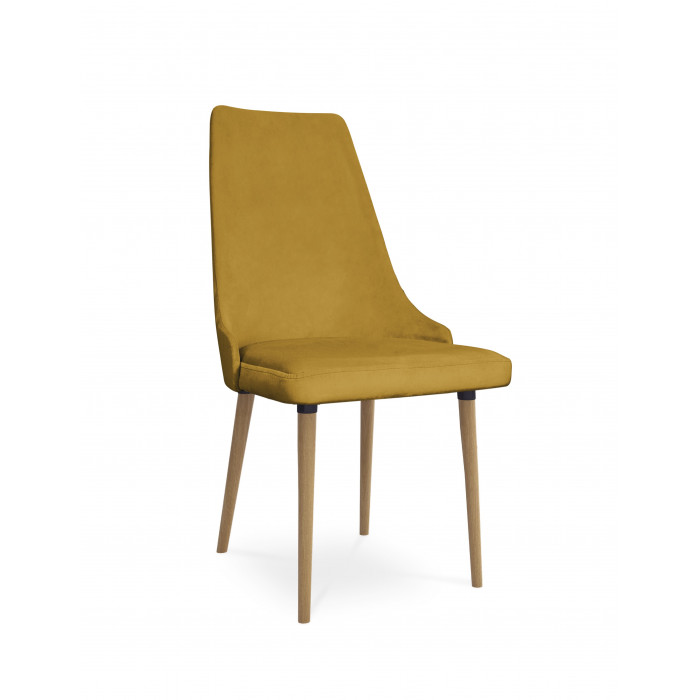krzesło tapicerowane COTTO VELVET miodowy / KR01
