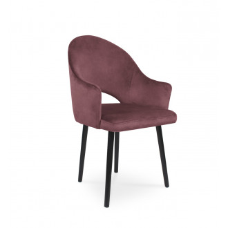 Krzesło tapicerowane BARI antyczny róż / KR29