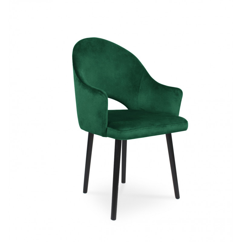 Krzesło tapicerowane BARI zielony / KR19