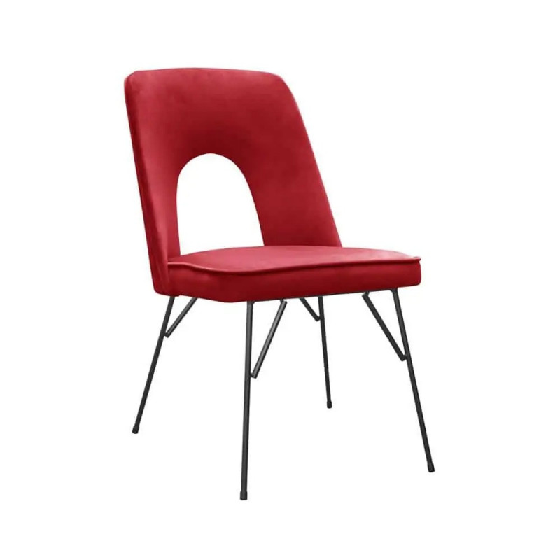 Krzesło tapicerowane w nowoczesnym stylu Augusto Spider 1/9