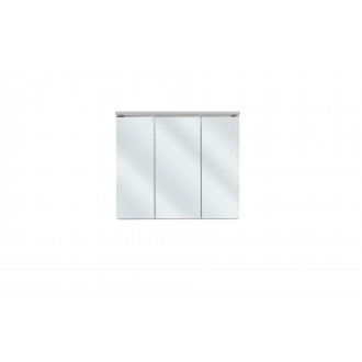 Szafka z lustrem Galaxy White 2D / 80 cm - biel alpejska + lustro