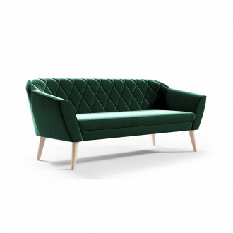 Tapicerowana sofa do salonu VIVA 3 - zielony / R38