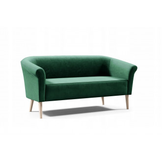 Sofa w askamitnej tkaninie ESPERO 3 - zielony / R38