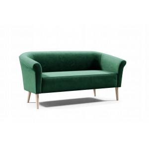 Sofa w askamitnej tkaninie ESPERO 3 - zielony / R38
