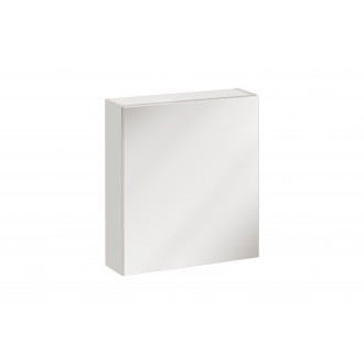 Szafka z lustrem Twist White 1D - biały + lustro