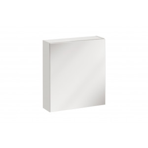 Szafka z lustrem Twist White 1D - biały + lustro
