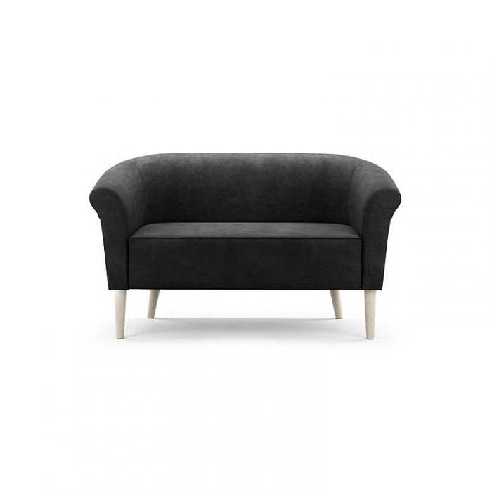 Nowoczesna sofa tapicerowana ESPERO 2 - czarna / R100