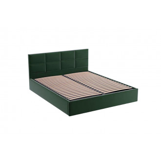 Łóżko tapicerowane do sypialni GOBI / zielone / R38