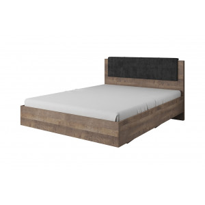Solidne łóżko do sypialni AREND / Dąb sand grange