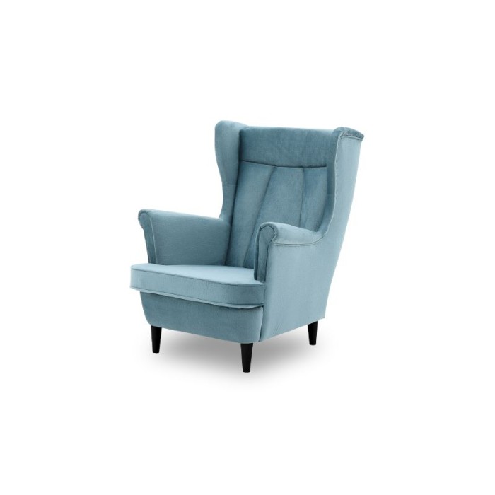 Nowoczesny fotel do salonu VAIO / MON72 błękitny