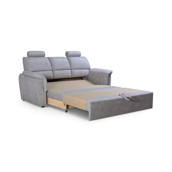 Sofa z funkcją spania NINA / LARGO3 jasny brąz 2