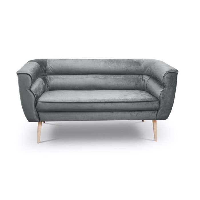Sofa dwuosobowa w stylu skandynawskim MARO 2 / MG2241 szary