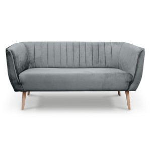 Sofa trzyosobowa w stylu skandynawskim PIK 3 / MON84 jasny szary