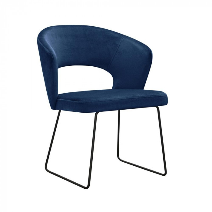 Designerskie krzesło tapicerowane EMILIO SKI