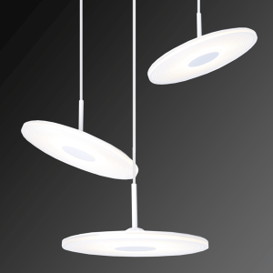 ALTAVOLA DESIGN: Minimalistyczna lampa LED wisząca – VINYL 3 - lampa wisząca 1/9