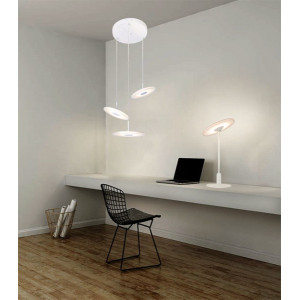 ALTAVOLA DESIGN: Minimalistyczna lampa LED wisząca – VINYL 3 - lampa wisząca 3/9